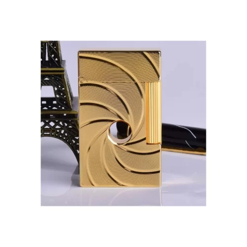 S.T. Dupont Ligne 2 James Bond Spectre 007 Gold Lighter detail 1