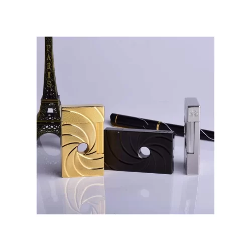 S.T. Dupont Ligne 2 James Bond Spectre 007 Gold Lighter detail 2