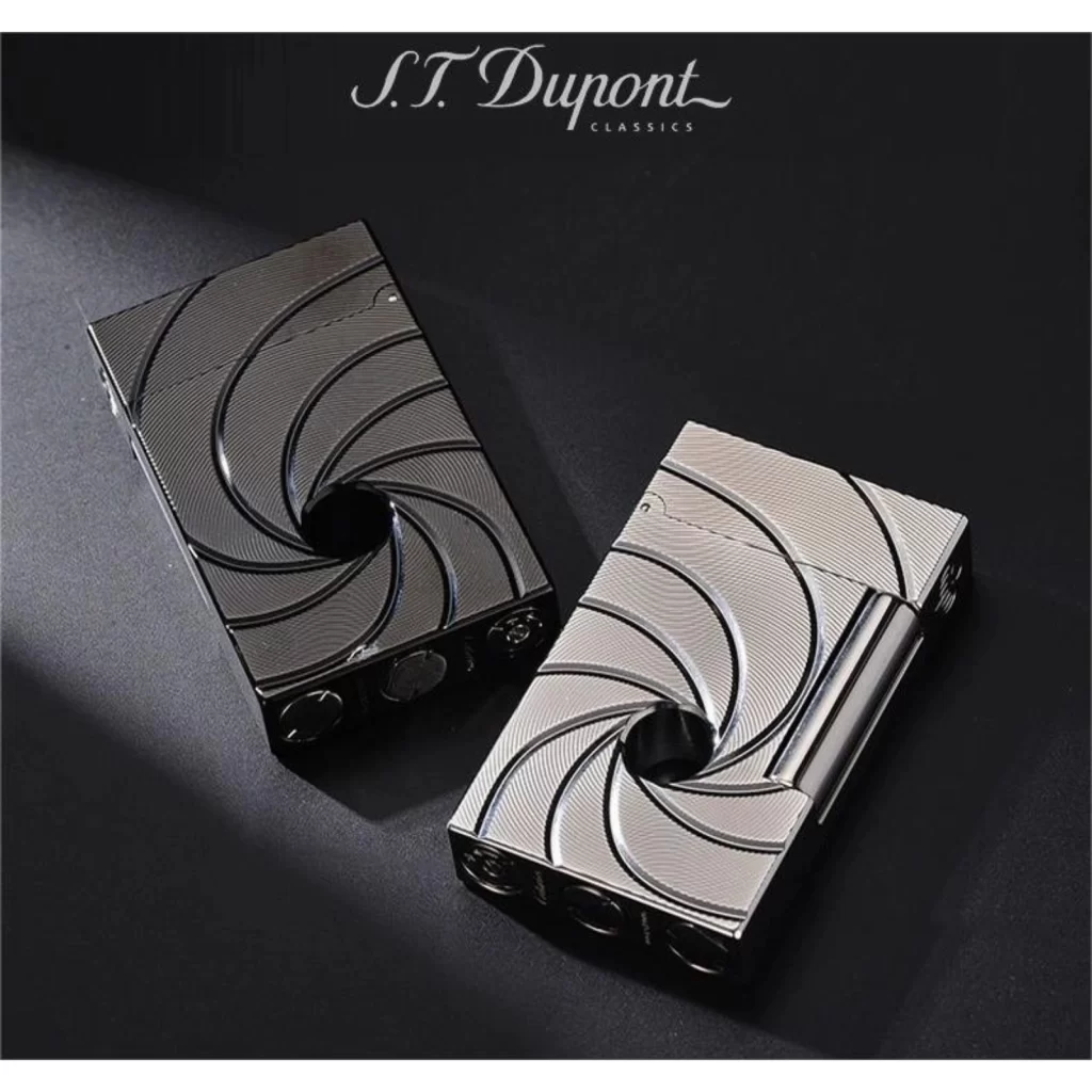 S.T. Dupont Ligne 2 James Bond Spectre 007 Palladium Lighter Series Display