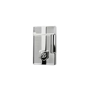 S.T. Dupont Ligne 2 Lighter Blazon D in Palladium lighter main