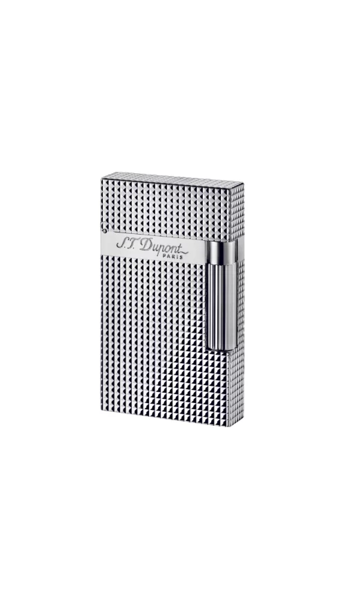 st dupont ligne 2 diamond head silver