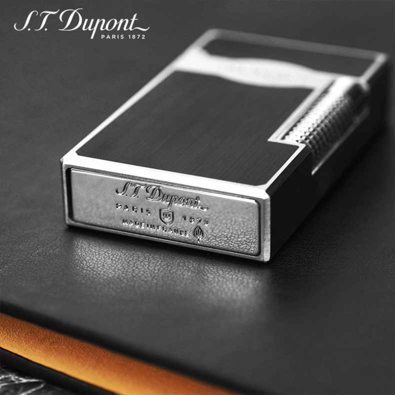 S.T. Dupont Le Grand Matte Black and Palladium Lighter4