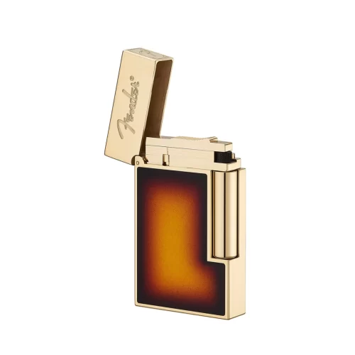 S.T. Dupont Ligne 2 Briquet Fender Laquer Naturelle Finition Lighter 1