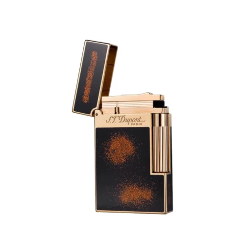 S.T. Dupont Ligne 2 Gold Dust Lighters detail 3