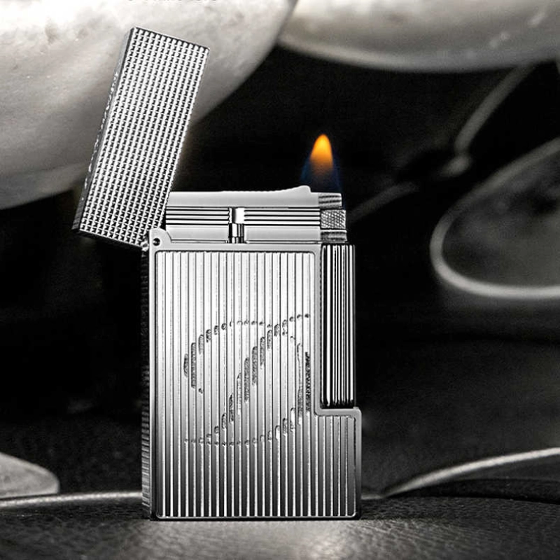 S.T. Dupont Ligne 2 Platinum Finish With Cling Lighter4