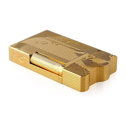 S.T. Dupont Sleeping Mermaid Golden No016051 Lighter 2